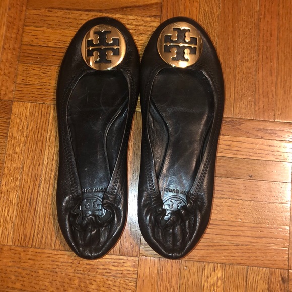 TORY BURCH MINNIE TRAVEL BALLET FLAT - Picture 1 of 5
